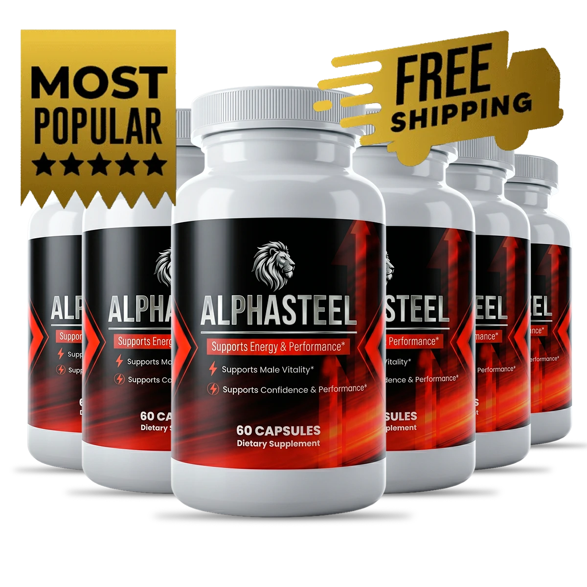 AlphaSteel  6 bottles